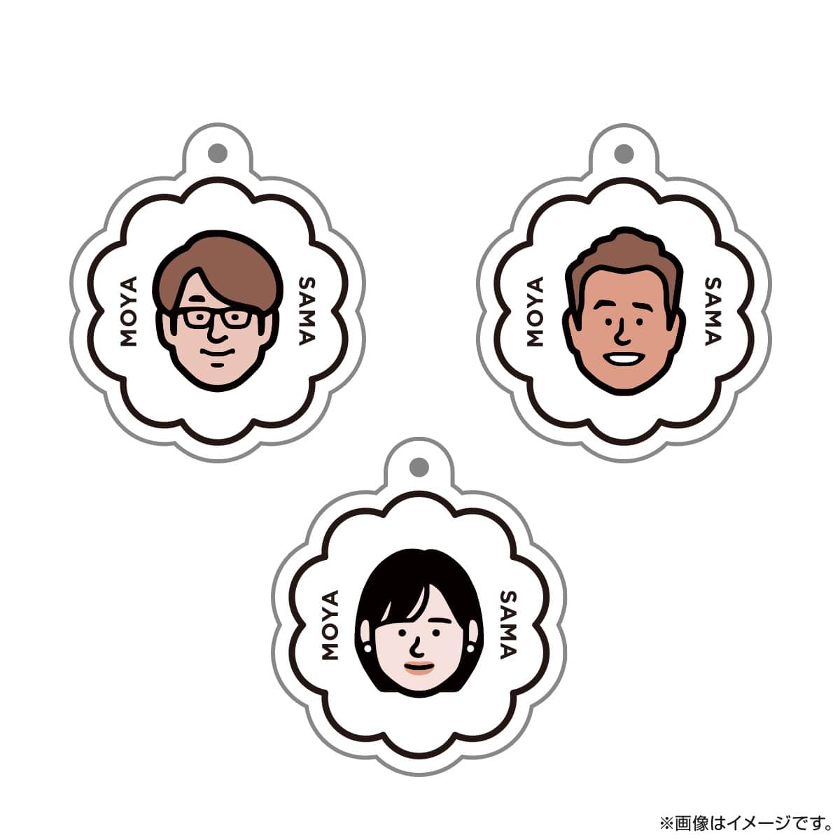 モヤモヤさまぁ～ず2 アクリルキーホルダー