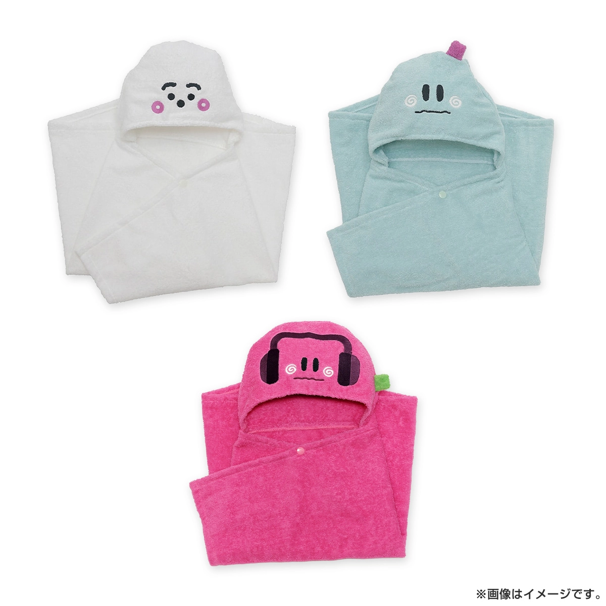 シナぷしゅ フード付バスタオル