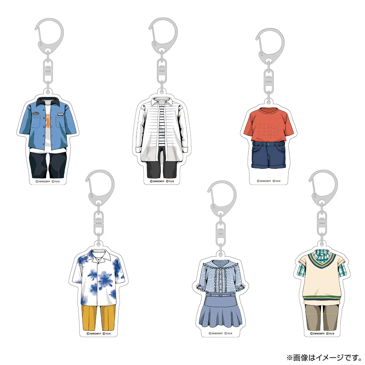 なれの果ての僕ら アクリルキーホルダー