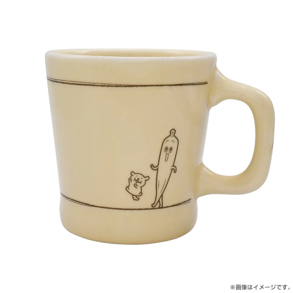 ナナナ マグカップ（ブラウン）