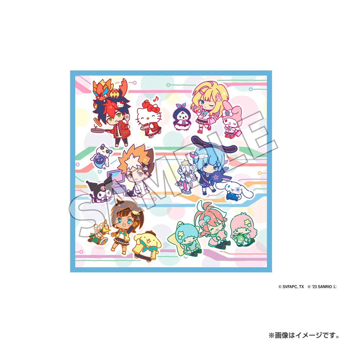 シャドウバースF×サンリオキャラクターズ コラボハンドタオル