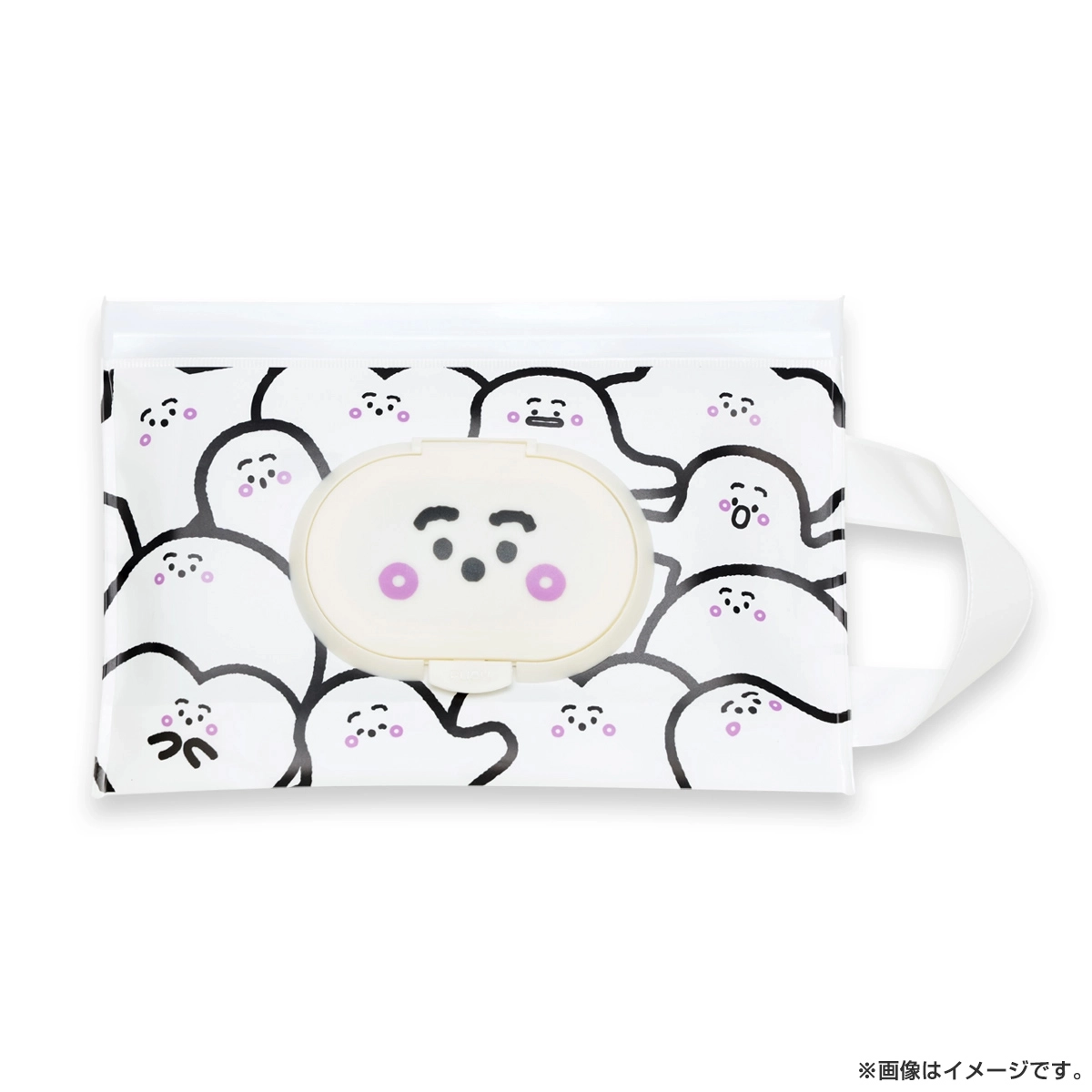 シナぷしゅ 蓋つきキャリーポーチ（ぷしゅぷしゅ）