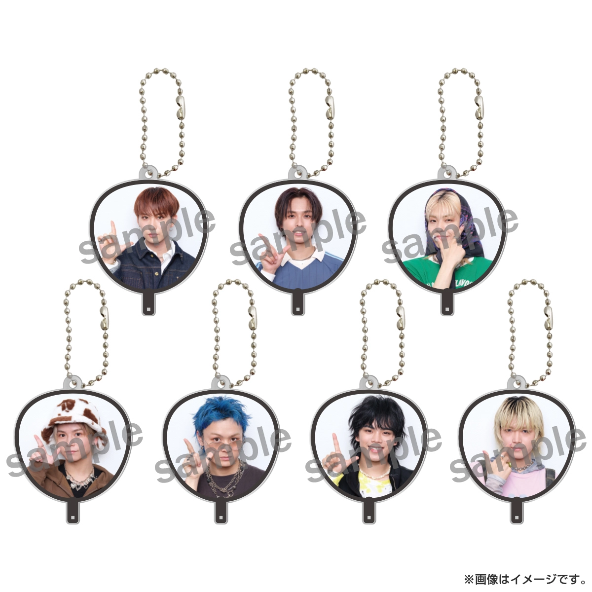 ヴィクトリーグ！ シークレットうちわ型キーホルダー（KID PHENOMENON）