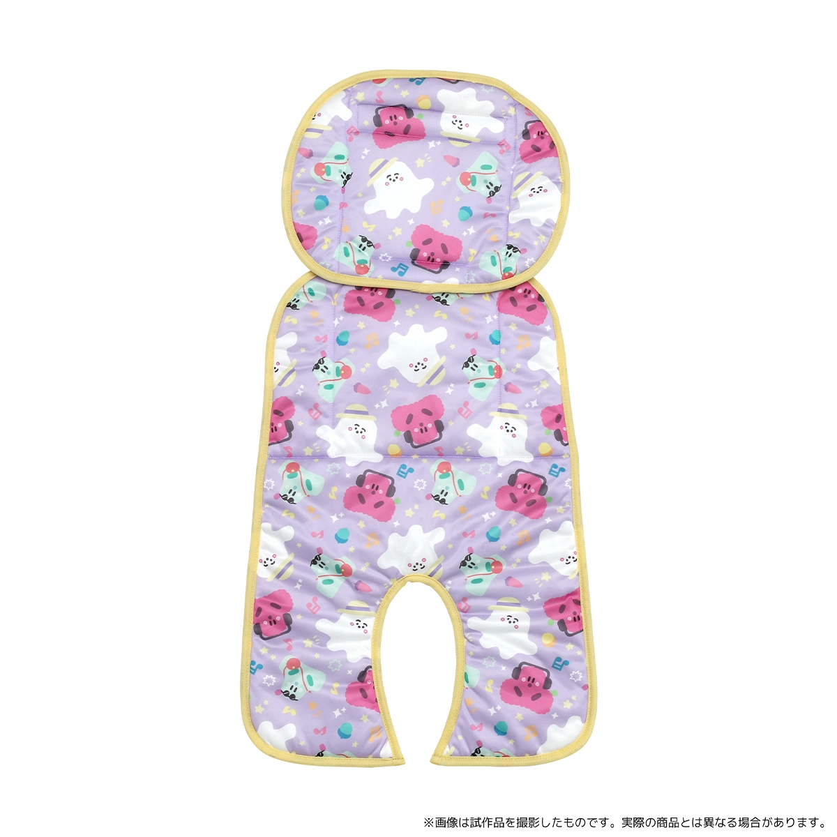 シナぷしゅ ベビーカー用接触冷感マット（映画）