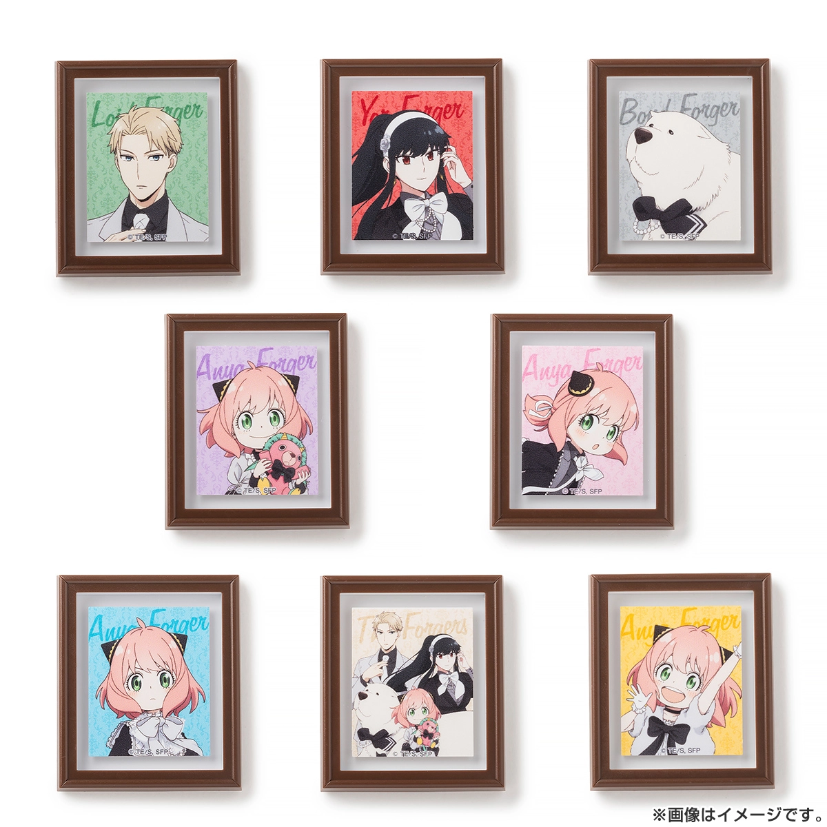 SPY×FAMILY トレーディングミニフレームマグネット（モノクローム）