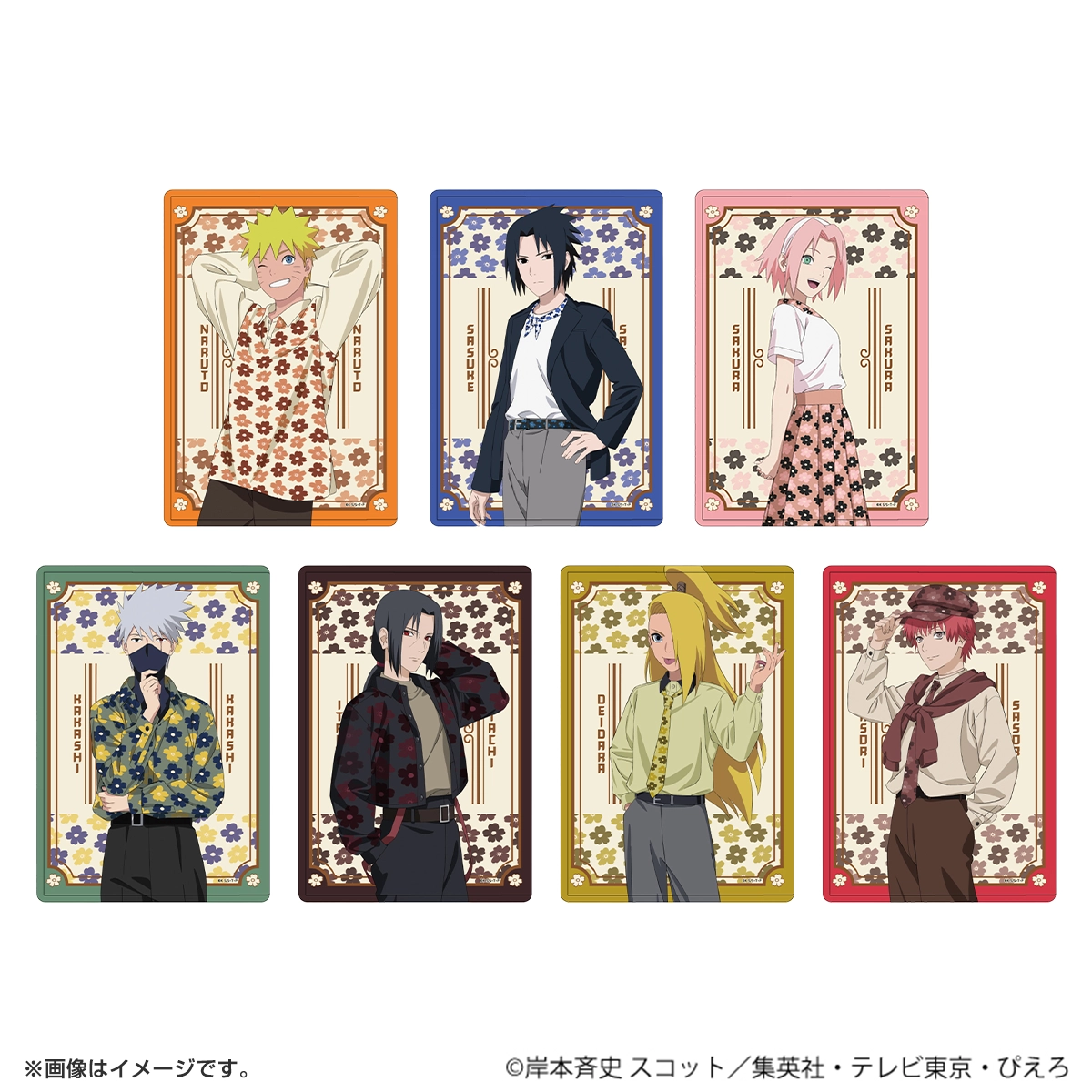 キャラクリアケース「NARUTO-ナルト- 疾風伝」ニューレトロver.(描き下ろしイラスト)