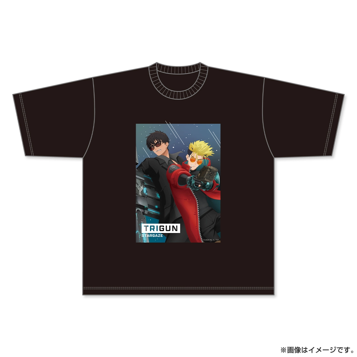 TRIGUN STARGAZE ドロップショルダーTシャツ