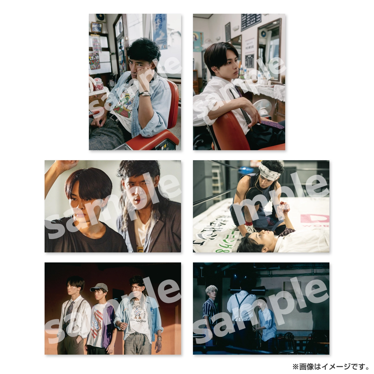 俺たちバッドバーバーズ ポストカードセット